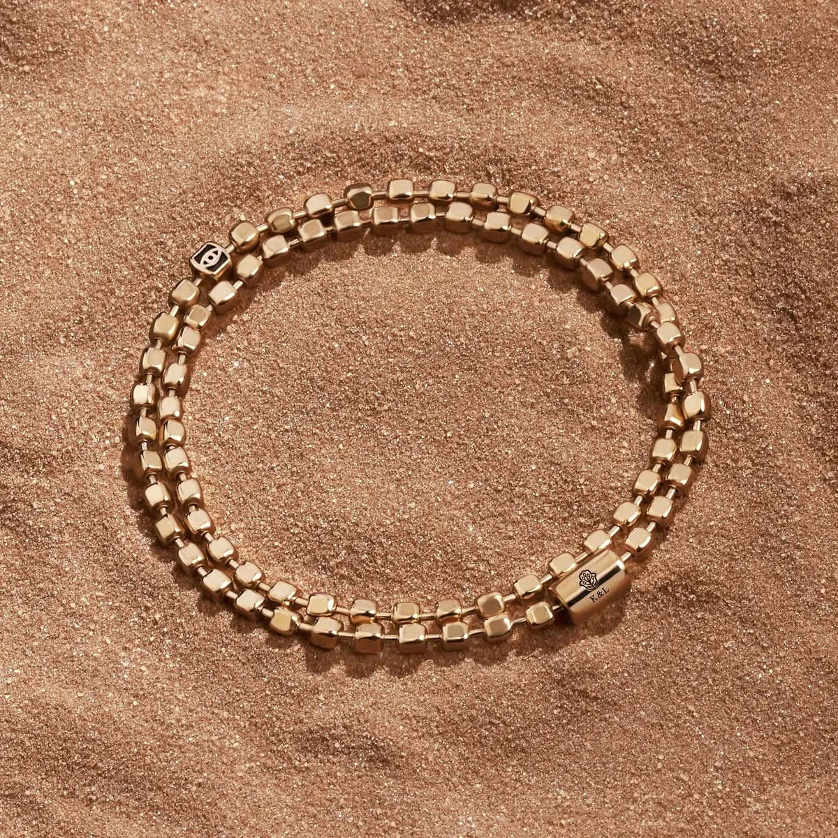 Divine Forces Gold Evil Eye Hamsa Bracelet