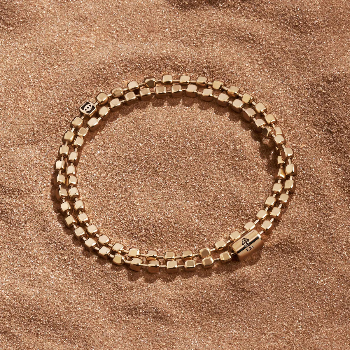 Divine Forces Gold Evil Eye Hamsa Bracelet