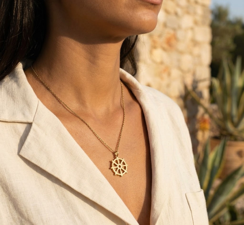 Phoenician Sun Necklace