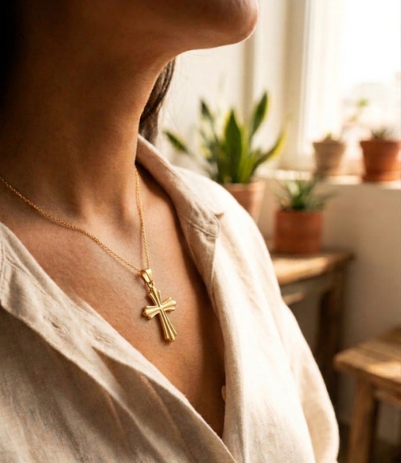 Lebanese Cross Necklace